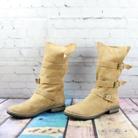 American Eagle Slouch Mid Calf Boots Size 9.5 - Picture 2 of 10